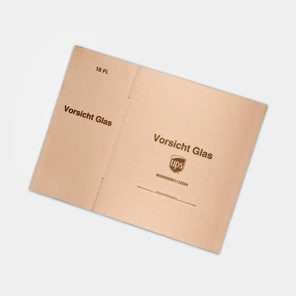 18er Weinversandkarton (Umkarton) UPS
