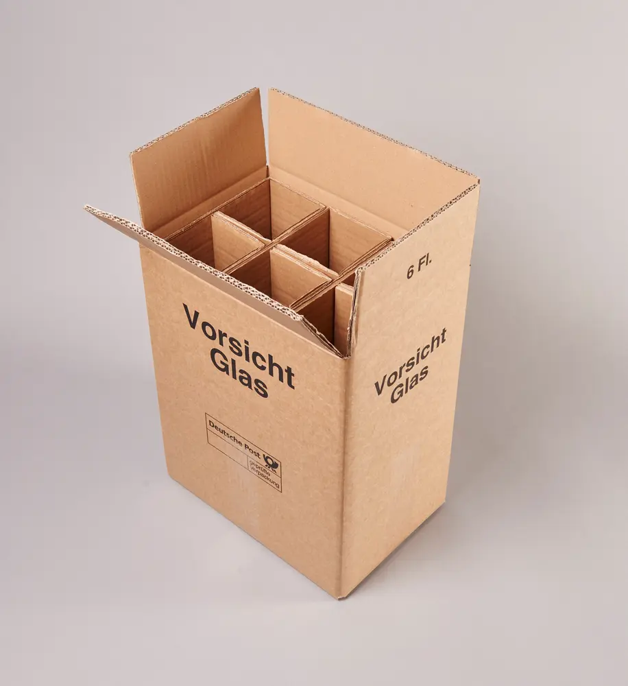 Weinversand Karton für 6 Flaschen