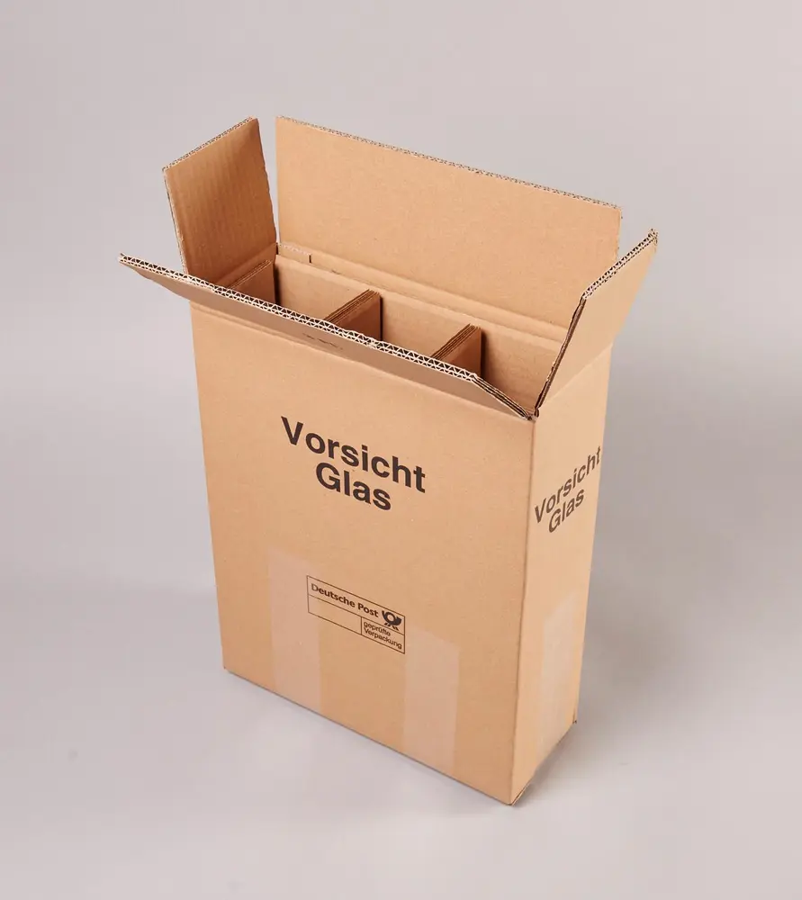 Weinversand Karton für 3 Flaschen
